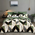 Claroom Geometric Duvet Cover Comforter Bedding Queen King Bed Linens (No Sheet) CV01#