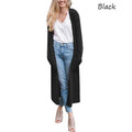 Fashion Windbreaker Women Long Coat Solid Jacket Casual Jackets New Autumn Pocket Cardigan Simple Long Sleeve Windbreaker Jacket