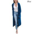 Fashion Windbreaker Women Long Coat Solid Jacket Casual Jackets New Autumn Pocket Cardigan Simple Long Sleeve Windbreaker Jacket