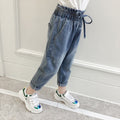 Kids Jeans Baby Girls Jeans Children Toddler Boys Pants Casual Girls Trousers Girls Clothes Girl Skinny Jeans for Girl 2-8Y