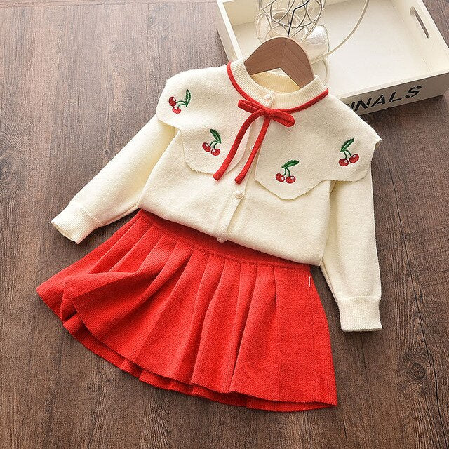 Bear Leader Newborn Girls Warm Dress Cute Autumn Winter New Baby Knitted Clothes Infant Toddler Tops Shirts for Girl Dresses