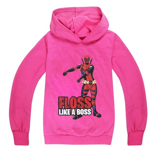 FLOSS LIKE A BOSS Boys 2019 Summer Tops Superhero Venom Deadpool Hoodie Machine warrior Baby Kids T-Shirts Clothes 100%Cotton