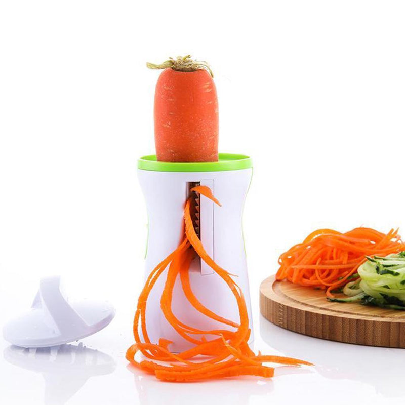 Vegetable Spiralizer Slicer Twister Blades Handheld 1pc Tools Cutter Cooking Pasta Spaghetti Spiral Kitchen Gadget Grater F Y5Q4